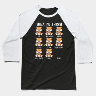 Shiba inutricks Baseball T-Shirt